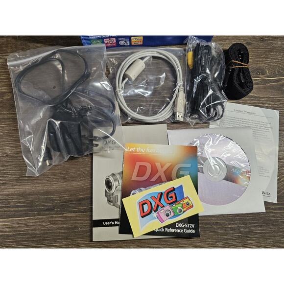 DXG 572V Digital Video Camera 5.0 Megapixel 2” High Resolution TFT Screen Works - Picture 3 of 11